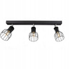 Lampa Sufitowa LX- 1333 Czarna 3x E27 LEDLUX