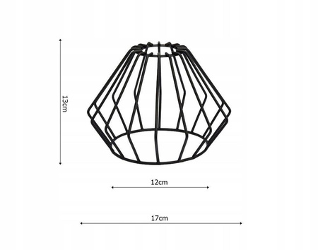 Lampa Sufitowa LX- 1023 Czarna 3x E27 LEDLUX