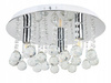 Lampa Sufitowa LX- 1008 Kryształ 3x E14 LEDLUX