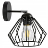 Kinkiet Lampa Ścienna LX- 1391 Czarna  1x E27 LEDLUX