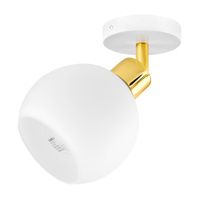 Lampa LX1015 WHITE + GOLD