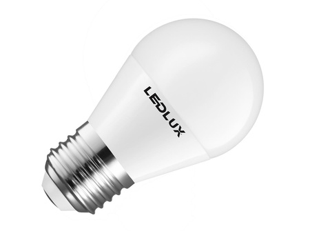 Żarówka LED E27 G45 5W = 50W 500lm 3000K biała ciepła LEDLUX