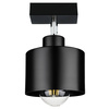 Lampa Sufitowa LX- 1097 Czarna 1x E27 LEDLUX