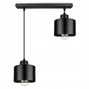 Lampa Sufitowa LX- 1067 Czarna 2x E27