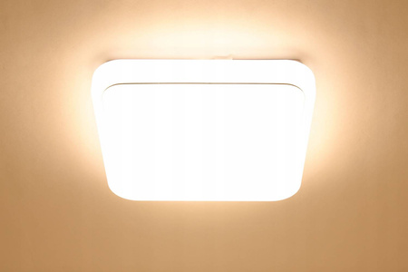 Plafon Lampa Sufitowa LX- 911 Biała-Srebrna 18W 3000K-6000K LEDLUX