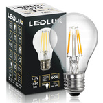 Żarówka LED E27 A60 12W = 100W 1650lm 3000K LEDLUX