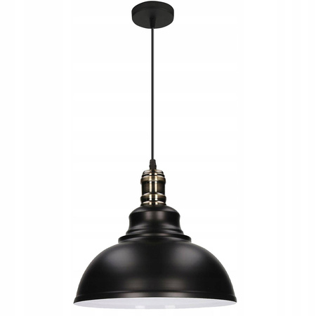 Lampa Wisząca LX- 1029 Czarna 1x E27 LEDLUX