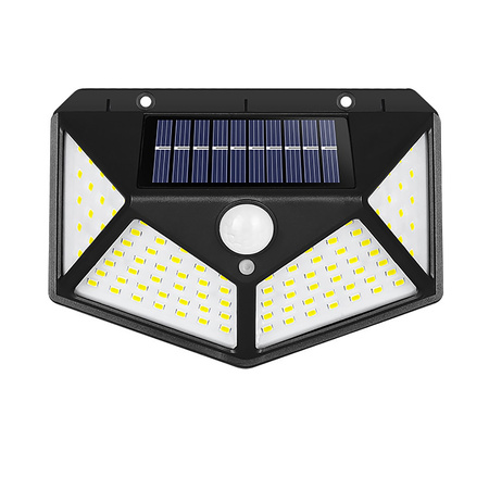 4x Lampa Solarna LED Naświetlacz czujnik ruchu  LSOL-009 LEDLUX