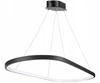 Lampa Sufitowa Wisząca LED Owalna LX- 928 39W Czarna biała neutralna LEDLUX