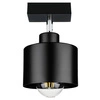 Lampa Sufitowa LX- 1097 Czarna 1x E27 LEDLUX