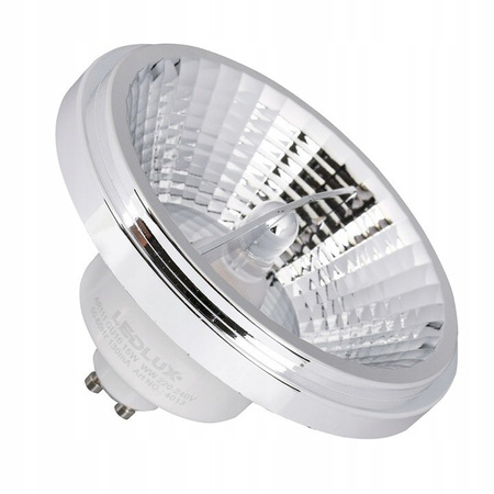 Żarówka LED GU10 ES111 AR111 10W = 100W 750lm 45 stopni 4000K biała neutralna LEDLUX