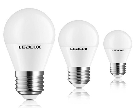 Żarówka LED E27 G45 6W = 60W 600lm 6000K LEDLUX