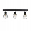 Lampa Sufitowa LX- 1333 Czarna 3x E27 LEDLUX