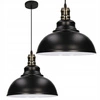 Lampa Wisząca LX- 1029 Czarna 1x E27 LEDLUX