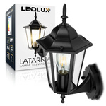 Lampa elewacyjna LED zewnętrzna kinkiet ogrodowy LATARNIA Nowoczesna E27 LEL-0005 LEDLUX