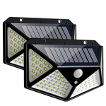 2x Lampa Solarna LED Naświetlacz czujnik ruchu  LSOL-009 LEDLUX