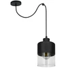 Lampa Wisząca LX- 1270 Czarna 1x E27 LEDLUX