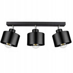 Lampa Sufitowa LX- 1031 Czarna 3x E27 LEDLUX