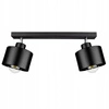 Lampa Sufitowa LX- 1107 Czarna 2x E27 LEDLUX