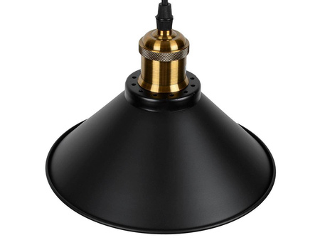 Lampa Wisząca PT- 628 Czarna 1x E27 LEDLUX