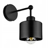 Kinkiet Lampa Ścienna LX- 1034 Czarna 1x E27 LEDLUX