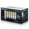 6x Żarówka LED G9 10W = 85W 970lm 3000K LEDLUX