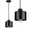 Lampa Wisząca LX- 1037 Czarna 1x E27 LEDLUX