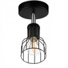 Lampa Sufitowa LX- 1331 Czarna 1x E27 LEDLUX