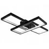 Lampa Sufitowa Wisząca LED Geometryczna LX- 1201 45W Czarna 3000k-6000k LEDLUX