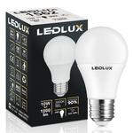 Żarówka LED E27 A60 10W = 100W 1000lm 3000K LEDLUX