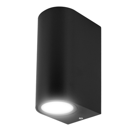 Kinkiet Ogrodowy Lampa Elewacyjna Zewnętrzna LX- 5004 Czarna LEDLUX