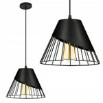 Lampa Wisząca LX- 1174 Czarna 1x E27 LEDLUX