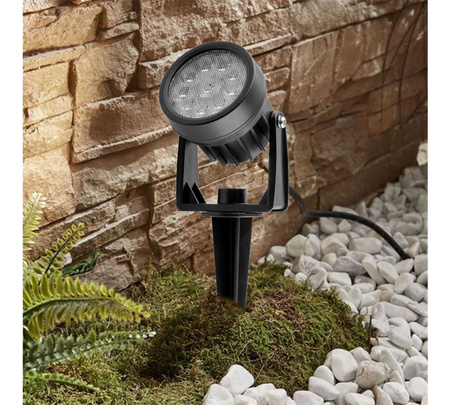 3x Reflektor Ogrodowy LED Wbijany SOLARNY Szpikulec Lampa Solarna IP65 LSOL-034 LEDLUX