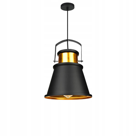 Lampa Wisząca LX- 1170 Czarna 1x E27 LEDLUX