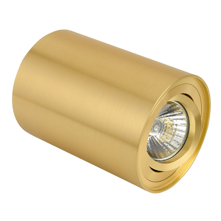 Oprawa Halogenowa Natynkowa LED Sufitowa Tuba GU10  LX-63 ZŁOTA GU10 LEDLUX