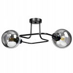 Lampa Sufitowa LX- 1210 Czarna 2x E27 LEDLUX