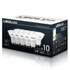 10x Żarówka LED GU10 10W = 90W 850lm 6000K biała zimna LEDLUX