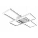 Lampa Sufitowa Wisząca LED Geometryczna LX- 1201 45W Biała 3000k-6000k LEDLUX