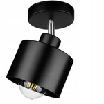 Lampa Sufitowa LX- 1106 Czarna 1x E27 LEDLUX