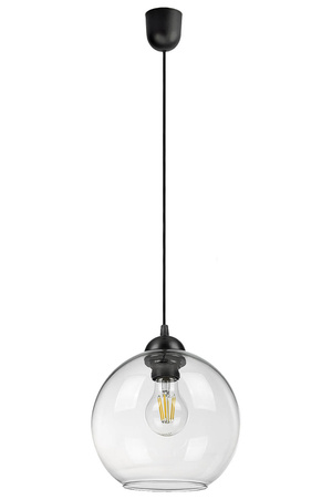 Lampa Wisząca LX-1295 Czarna 1x E27 LEDLUX