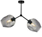 Lampa Sufitowa LX- 1289 Czarna 2x E27 LEDLUX