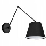 Kinkiet Lampa Ścienna LX- 1063 Czarna 1x E27 LEDLUX