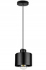 Lampa Wisząca LX- 1037 Czarna 1x E27 LEDLUX