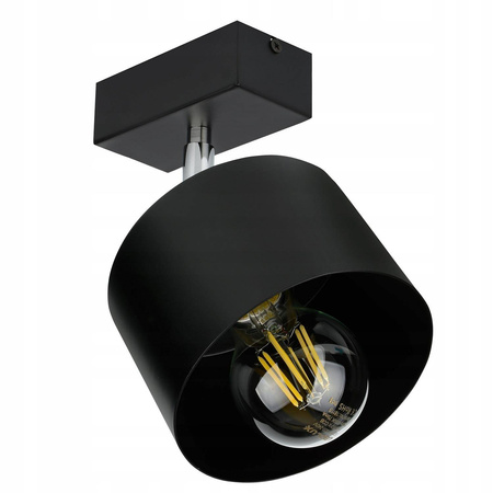 Lampa Sufitowa LX- 1097 Czarna 1x E27 LEDLUX