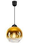 Lampa Wisząca LX-1314 Żółta 1x E27 LEDLUX