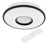 Lampa Sufitowa Wisząca LED Okrągła LX- 910 24W Czarna 3000-6000K LEDLUX