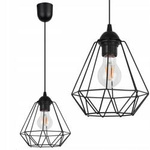 Lampa Wisząca LX- 1025 Czarna 1x E27 LEDLUX