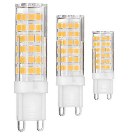 Żarówka LED G9 6W = 60W 580lm 3000K biała ciepła LEDLUX