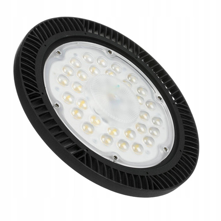 Lampa Przemysłowa Uliczna LED HIGH BAY UFO 100W biała zimna LEDLUX