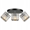 Lampa Sufitowa LX- 1193 Czarna 3x E27 LEDLUX